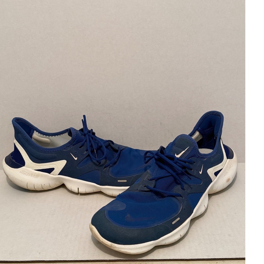 Nike Free RN 50 Mens Blue Running Shoes Athletic Sneakers Size 13 AQ1289 401
